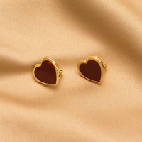 1 Paire Mode Géométrique Alliage Placage Perles Artificielles Strass Femmes Clips D'oreille sku image 6