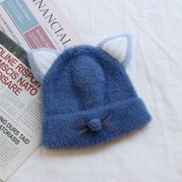 Children Unisex Cute Solid Color Patchwork Baby Hat sku image 3