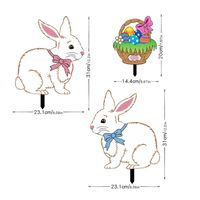 Casual Rabbit Arylic Ornaments sku image 4