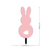 Casual Rabbit Arylic Ornaments sku image 2