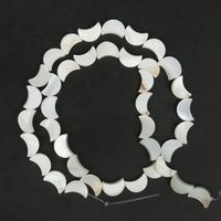 1 Piece Diameter 10mm Diameter 6 Mm Diameter 8mm Shell Star Moon Heart Shape Beads sku image 8