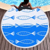 Vacation Conch Fish Beach Towels sku image 4