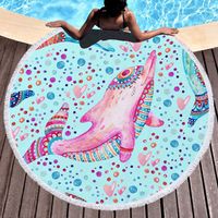 Vacation Fruit Dolphin Beach Towels main image 1