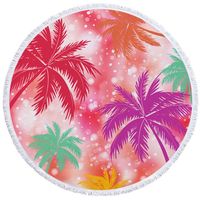Vacation Flamingo Butterfly Beach Towels main image 5