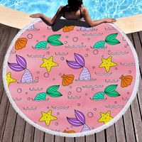 Vacation Flamingo Butterfly Beach Towels sku image 8