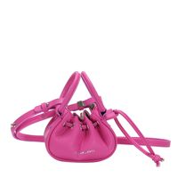 Women's Mini Summer Pu Leather Solid Color Fashion Square String Bucket Bag sku image 3