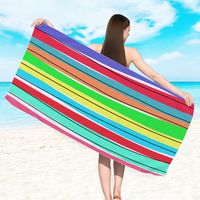 Fashion Letter Color Block Fruit Superfine Fiber Bath Towels sku image 29