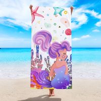 Fashion Letter Color Block Fruit Superfine Fiber Bath Towels sku image 30