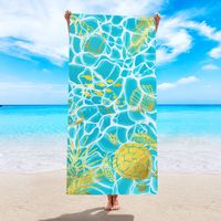 Vacation Stripe Coconut Tree Fruit Beach Towels sku image 20
