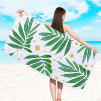 Vacation Stripe Coconut Tree Fruit Beach Towels sku image 21