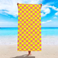 Vacation Stripe Coconut Tree Fruit Beach Towels sku image 25