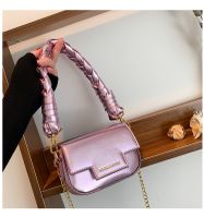 Women's Small Autumn Pu Leather Solid Color Vintage Style Square Magnetic Buckle Square Bag sku image 2