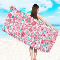 Vacation Plaid Starfish Gradient Color Beach Towels sku image 12