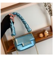 Women's Small Autumn Pu Leather Solid Color Vintage Style Square Magnetic Buckle Square Bag sku image 1