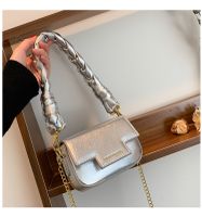 Women's Small Autumn Pu Leather Solid Color Vintage Style Square Magnetic Buckle Square Bag sku image 4