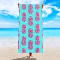 Vacation Plaid Starfish Gradient Color Beach Towels sku image 20