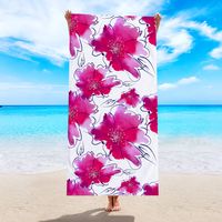 Vacation Plaid Starfish Gradient Color Beach Towels sku image 10