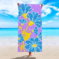 Vacation Plaid Starfish Gradient Color Beach Towels sku image 22