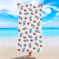 Vacation Plaid Starfish Gradient Color Beach Towels sku image 2