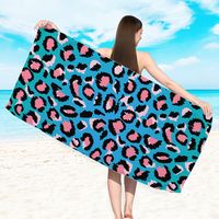 Vacation Plaid Starfish Gradient Color Beach Towels sku image 8