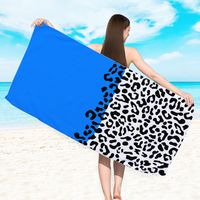 Fashion Cartoon Stripe Flamingo Beach Towels sku image 6