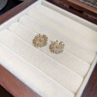 1 Pair Fashion Heart Shape Bow Knot Metal Inlay Artificial Pearls Rhinestones Women's Drop Earrings sku image 16