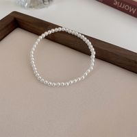 1 Piece Fashion Solid Color Imitation Pearl Beaded Women's Bracelets sku image 1