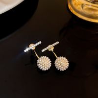 1 Par Retro Ronda Cara Sonriente Flor Metal Esmalte Lazo Embutido Diamantes De Imitación Mujeres Pendientes De Gota sku image 15