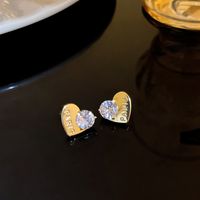 1 Par Retro Ronda Cara Sonriente Flor Metal Esmalte Lazo Embutido Diamantes De Imitación Mujeres Pendientes De Gota sku image 13