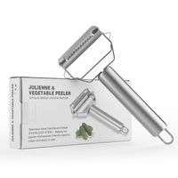 Simple Style Solid Color Stainless Steel Peeler 1 Piece main image 2