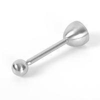 Simple Style Solid Color Stainless Steel Egg Beater 1 Piece sku image 4