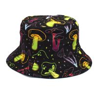 Unisex Cartoon Style Mushroom Wide Eaves Bucket Hat sku image 2