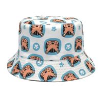 Unisex Fashion Geometric Printing Flat Eaves Bucket Hat sku image 6