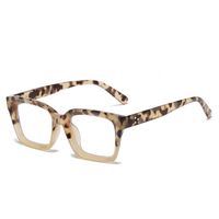 Simple Style Color Block Leopard Pc Cat Eye Full Frame Optical Glasses sku image 23