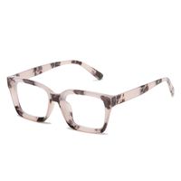 Simple Style Color Block Leopard Pc Cat Eye Full Frame Optical Glasses sku image 14