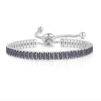 Fashion Rectangle Alloy Plating Zircon Women's Bracelets sku image 46