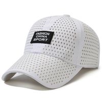 Mujeres Moda Letra Hecho A Mano Aleros Curvos Gorra De Beisbol sku image 1