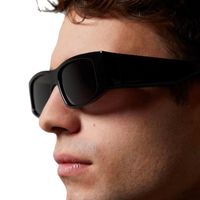 Fashion Solid Color Ac Square Full Frame Men's Sunglasses main image 1