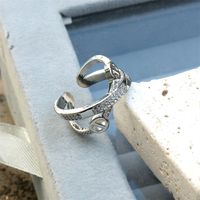 Einfacher Stil Geometrisch Kupfer Inlay Zirkon Offener Ring 1 Stück main image 2