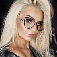 Fashion Geometric Ac Butterfly Frame Full Frame Optical Glasses main image 5