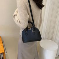 Women's Pu Leather Solid Color Fashion Square Zipper Shoulder Bag Handbag Crossbody Bag main image 8