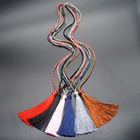 Ethnic Style Tassel Artificial Crystal Beaded Women's Sweater Chain main image 4