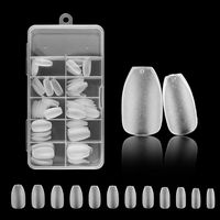 Simple Style Transparent Abs Nail Patches 120 Pieces sku image 14