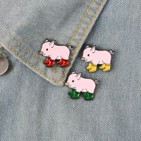 Simple Style Animal Alloy Plating Unisex Brooches main image 3