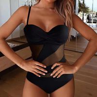 Women's Fashion Solid Color One Piece main image 1