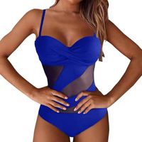 Women's Fashion Solid Color One Piece main image 4