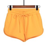 Women's Daily Casual Solid Color Shorts Elastic Drawstring Design Casual Pants main image 3