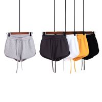 Women's Daily Casual Solid Color Shorts Elastic Drawstring Design Casual Pants main image 4