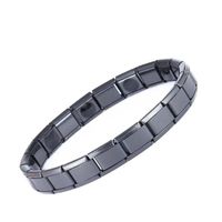 1 Piece Simple Style Circle Stainless Steel Plating Unisex Bracelets main image 3