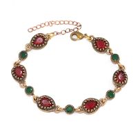 1 Piece Fashion Water Droplets Alloy Inlay Artificial Gemstones Women's Bracelets main image 5